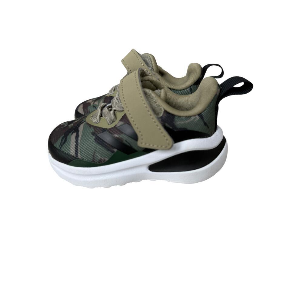 Adidas Kids Green Forta Run Shoes Size 4K